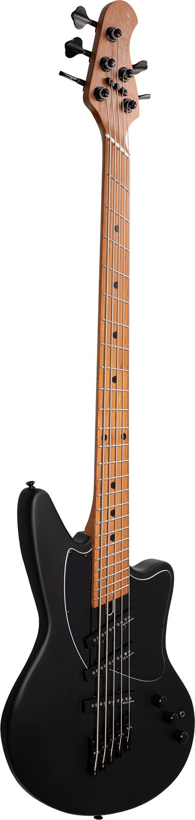 The Saint Avant 5 Matte Black E-Bass